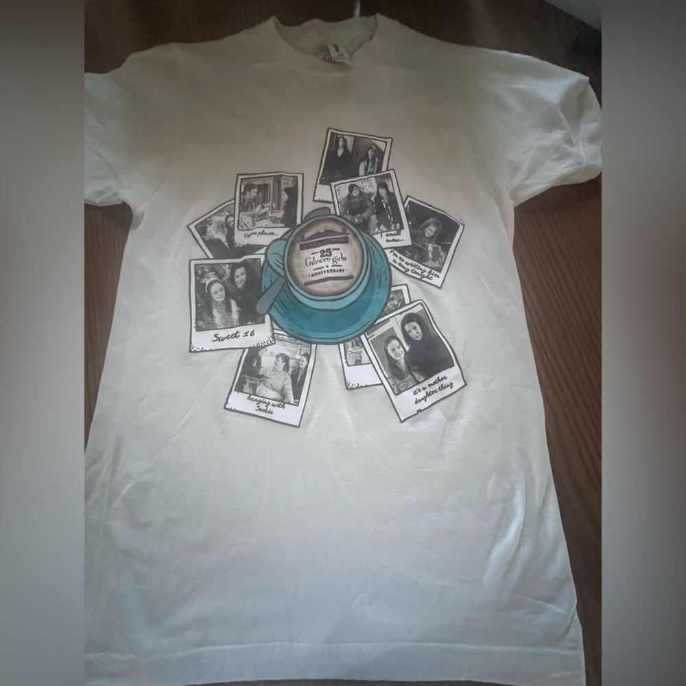 Gilmore girls 25th anniversary short sleeve shirt